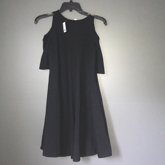 Silence and Noise Cold Shoulder Knit Frock Dress - Picture 4 of 7